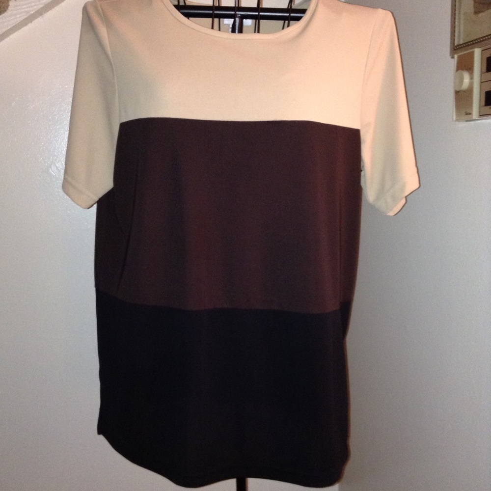GONE MAY 25 Plus size AVENUE BLOCK BLOUSE